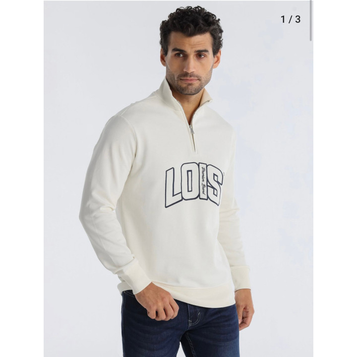 Sudadera Lois con Cremallera | Comodidad y Estilo Casual