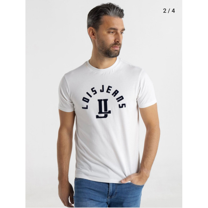 Camiseta Lois hombre manga corta algodón | Doble S Moda