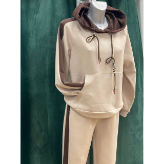 Conjunto chándal mujer bicolor viscosa | Doble S Moda