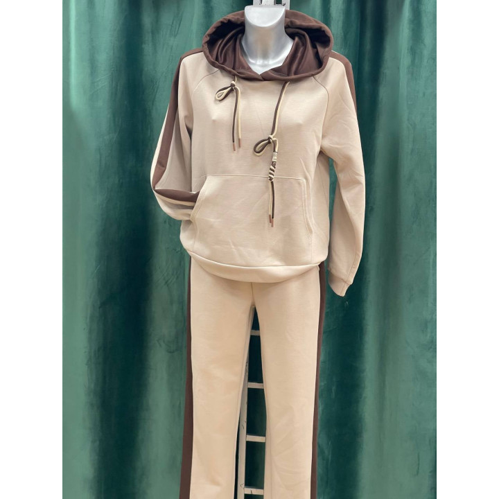 Conjunto chándal mujer bicolor viscosa | Doble S Moda