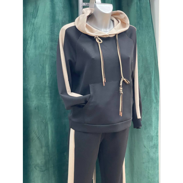 Conjunto chándal mujer bicolor viscosa | Doble S Moda