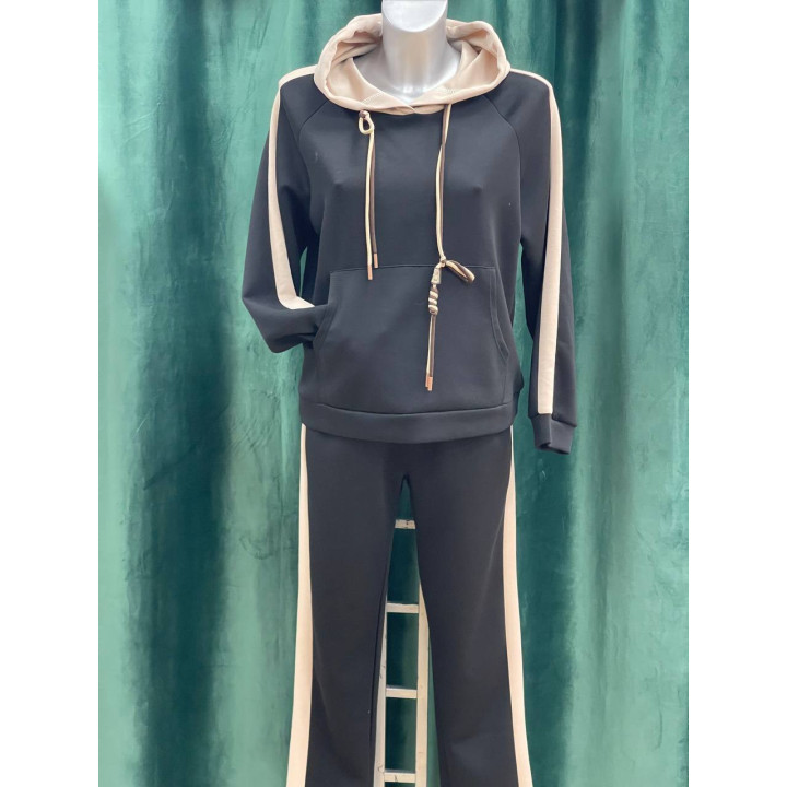 Conjunto chándal mujer bicolor viscosa | Doble S Moda