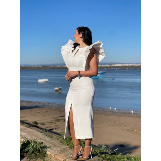 Conjunto Falda y Top con Volantes | Look Invitada Perfecta | Doble S Moda