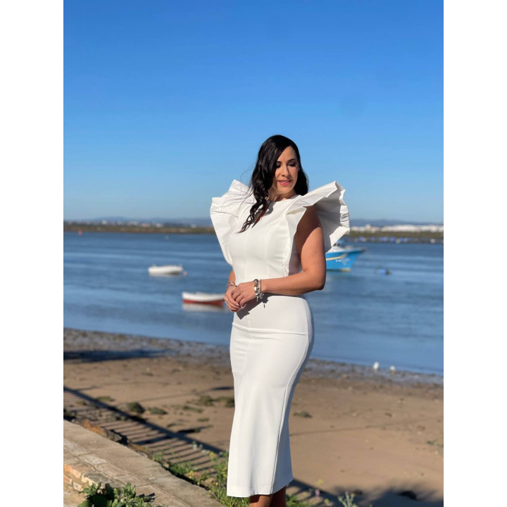 Conjunto Falda y Top con Volantes | Look Invitada Perfecta | Doble S Moda